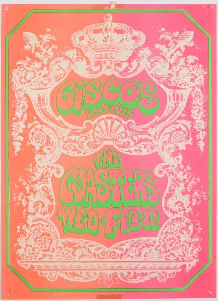1969 The Coasters Ciscos Poster Extra Fine 63 (1 of 2)