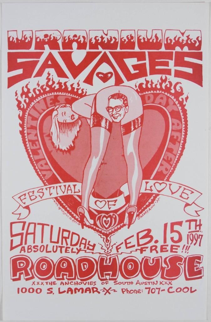 Lot of 4 Uranium Savages Posters Near Mint 83 - 4