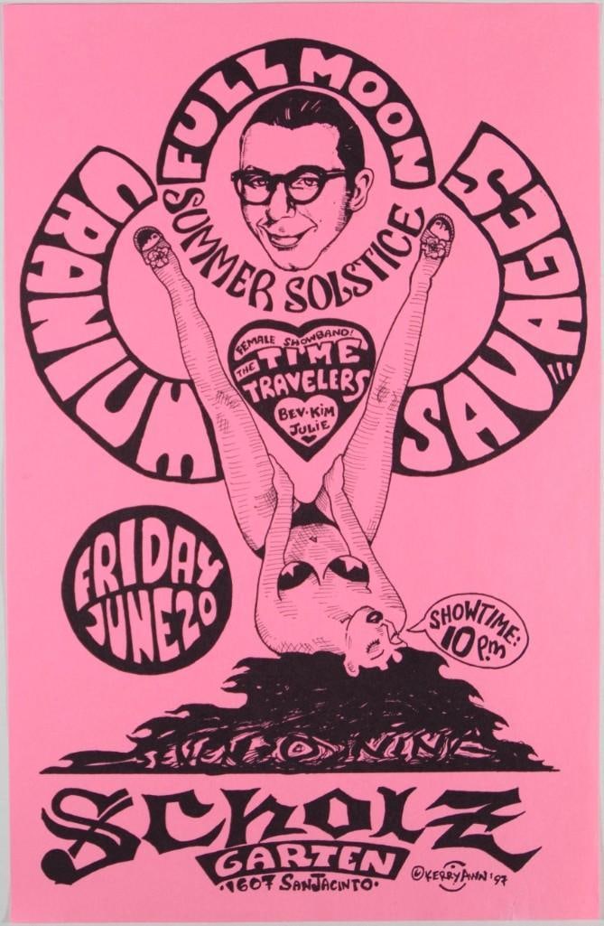 Lot of 4 Uranium Savages Posters Near Mint 83 - 5