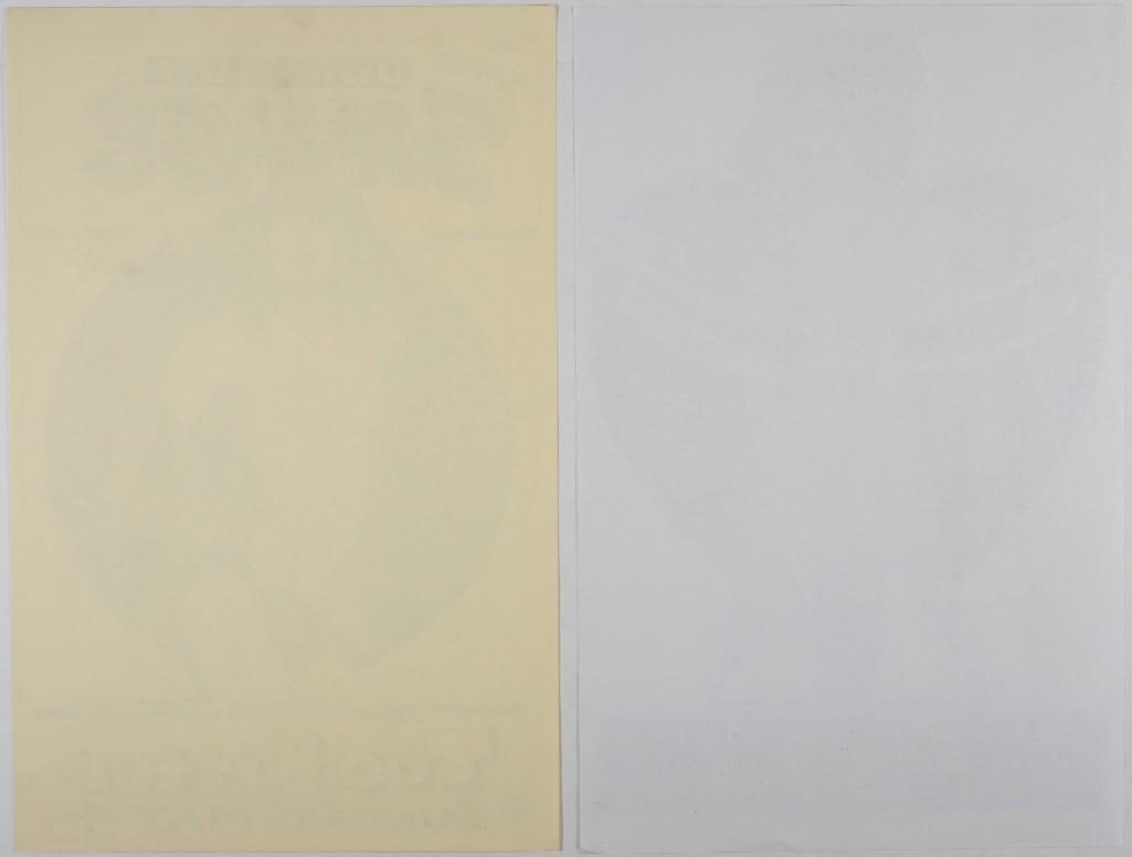 Lot of 2 Uranium Savages Hank's Roadhouse and Too Bitter San Marcos TX Posters Near Mint 85 - 2