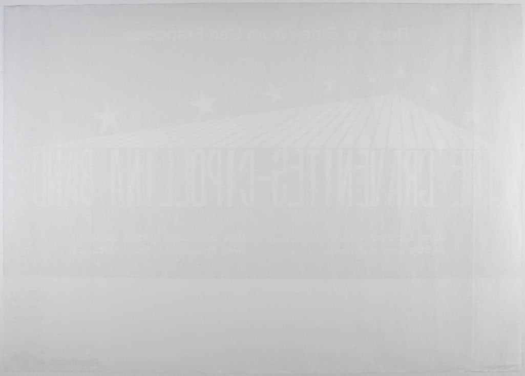 1982 The Gravenites-Cipollina Band Tour Blank Poster Near Mint 83 - 2