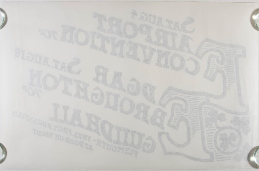 1973 Fairport Convention Edgar Broughton Band Guildhall Plymouth Poster Excellent 73 - 2