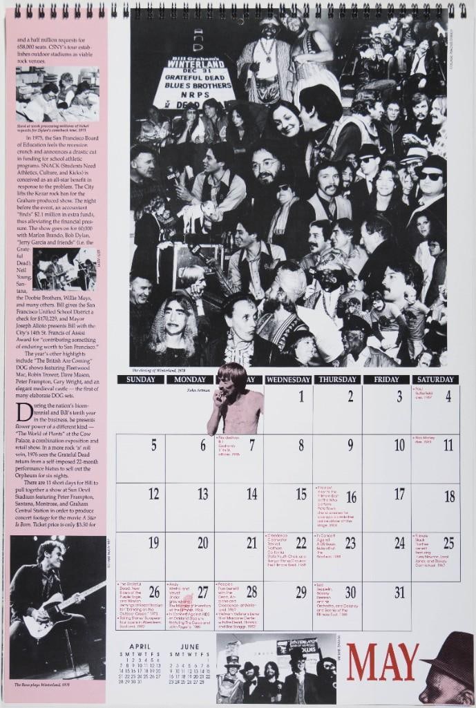 1991 BGP The 25th Anniversary Calendar Excellent 79 - 3