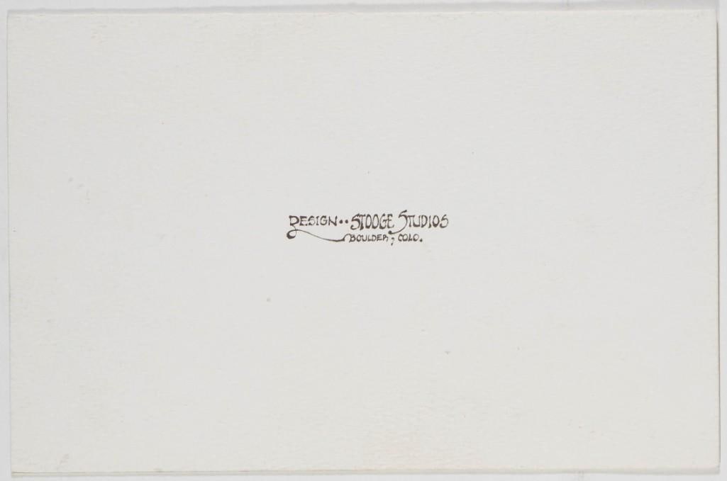 Jefferson Airplane Stooge Studios Greeting Card Excellent 75 - 3