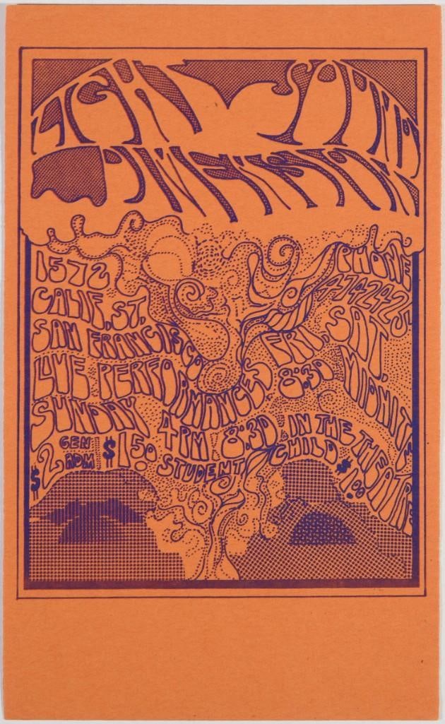 1967 Light Sound Dimension Theatre Lumiere Theatre Handbill Mint 91 (1 of 2)