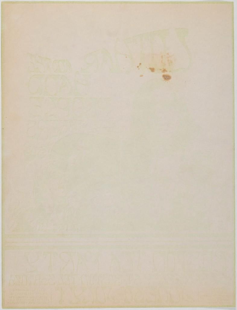 1967 Lothar & The Hand People The Boston Tea Party Handbill Excellent 77 - 2