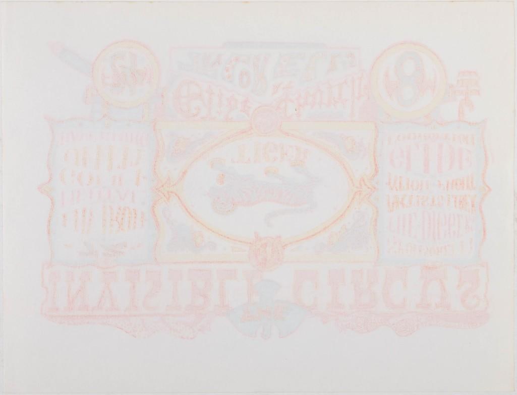 1967 Invisible Circus The Glide Church Handbill Near Mint 87 - 2