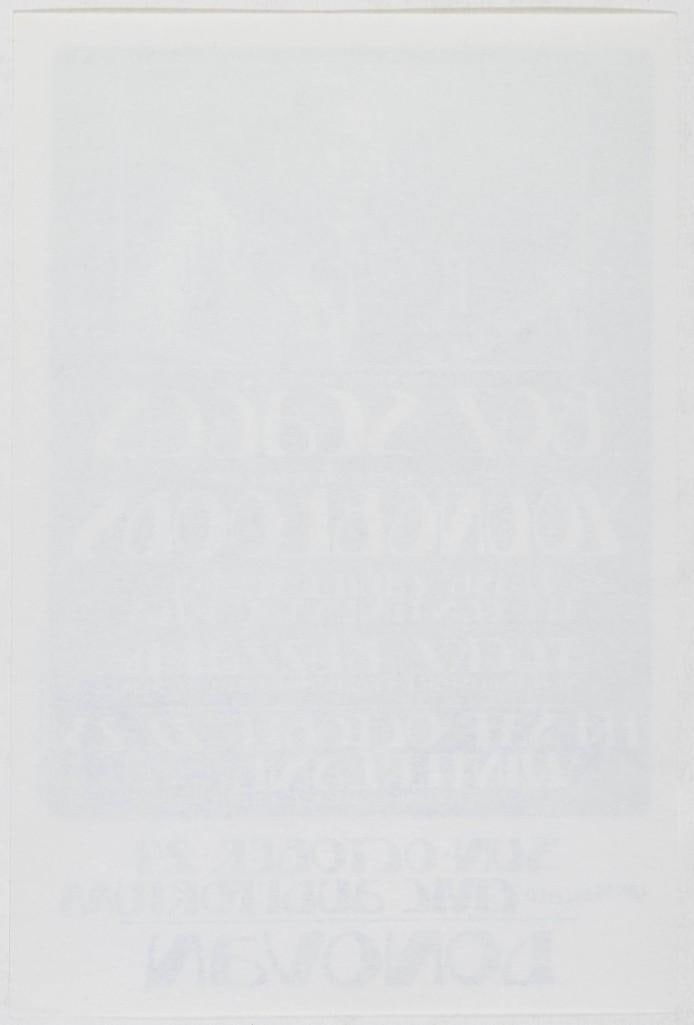 1971 Boz Scaggs Boz Scaggs, Youngbloods San Francisco Civic Auditorium Handbill Mint 90 - 2