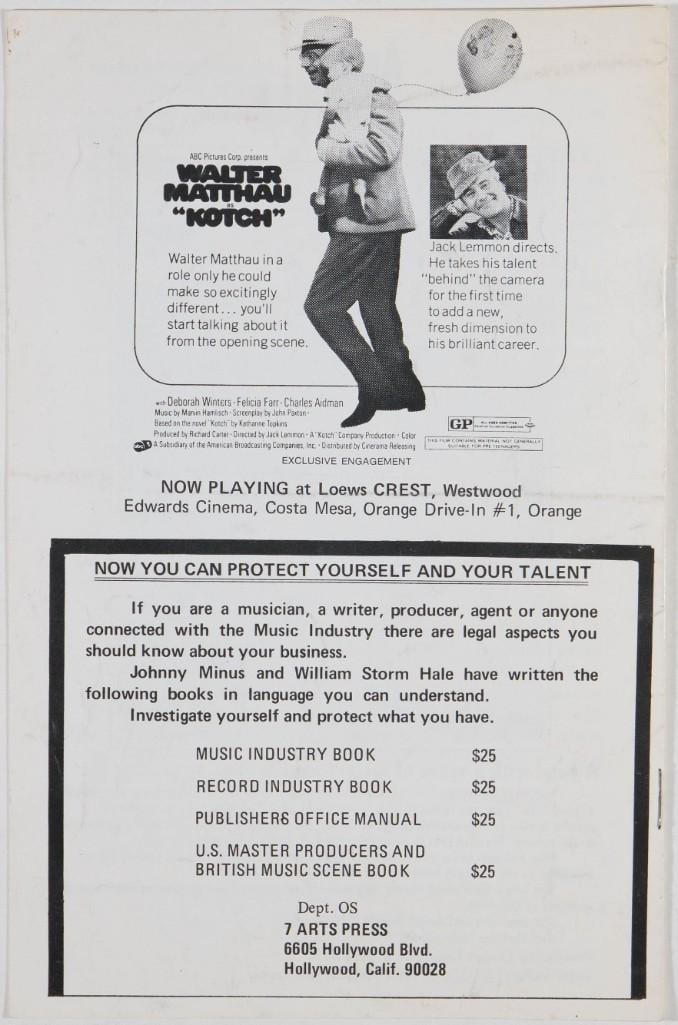 1971 Traffic Fairport Convention Anaheim Convention Center Program Extra Fine 69 - 3