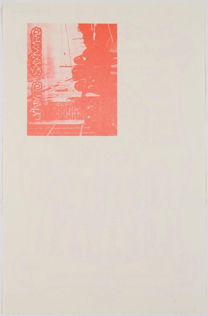 1974 Lynyrd Skynyrd Contra Costa County Fair Antioch Handbill Near Mint 89 - 2