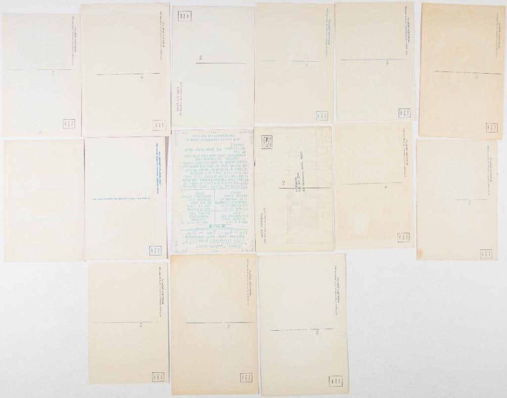 Lot of 15 Bill Graham Fillmore Numbered Series Postcards Near Mint 81 - 2
