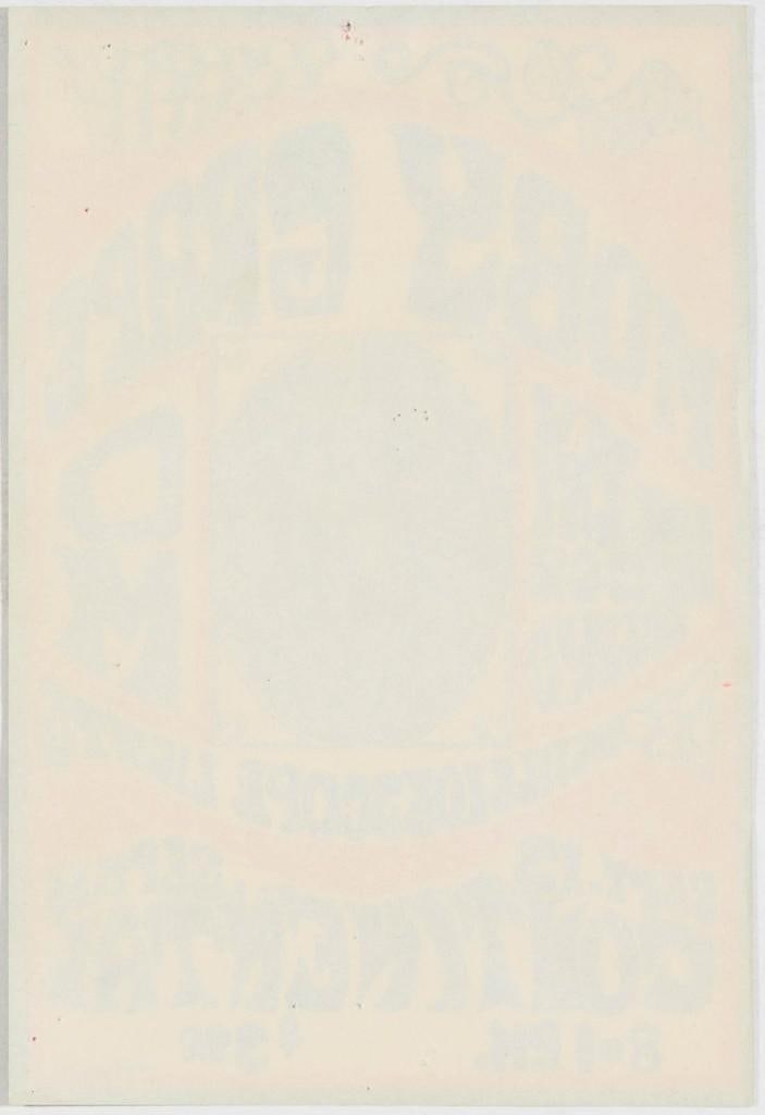 1967 Moby Grape New Delhi River Band Continental Ballroom Handbill Excellent 71 - 2