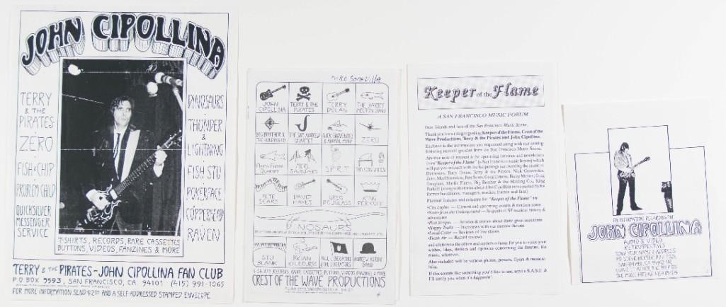 Lot of John Cippolina Items NG (1 of 2)