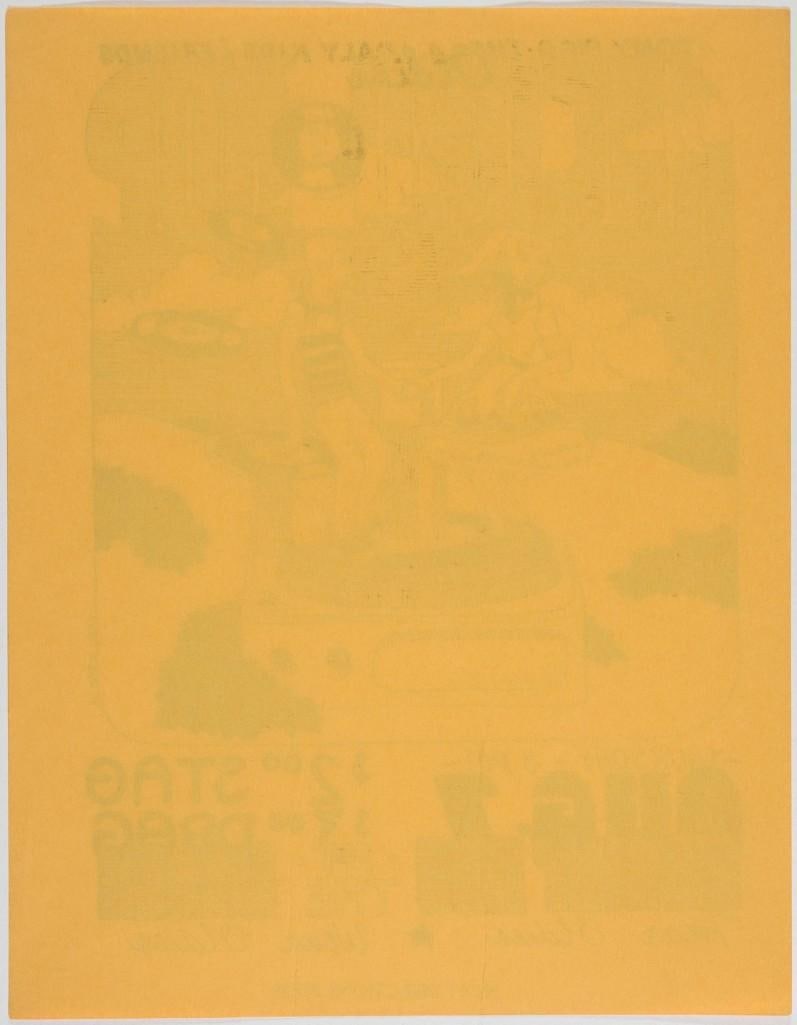 1969 FD-690807A Tony Pigg Daly Kids & Friends 660 Great Highway Handbill Excellent 79 - 2