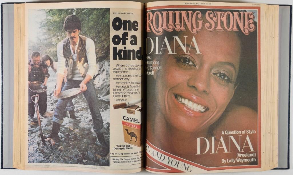 Rolling Stone Magazine Issues 241-250 Hardbound Book Near Mint 81 - 2