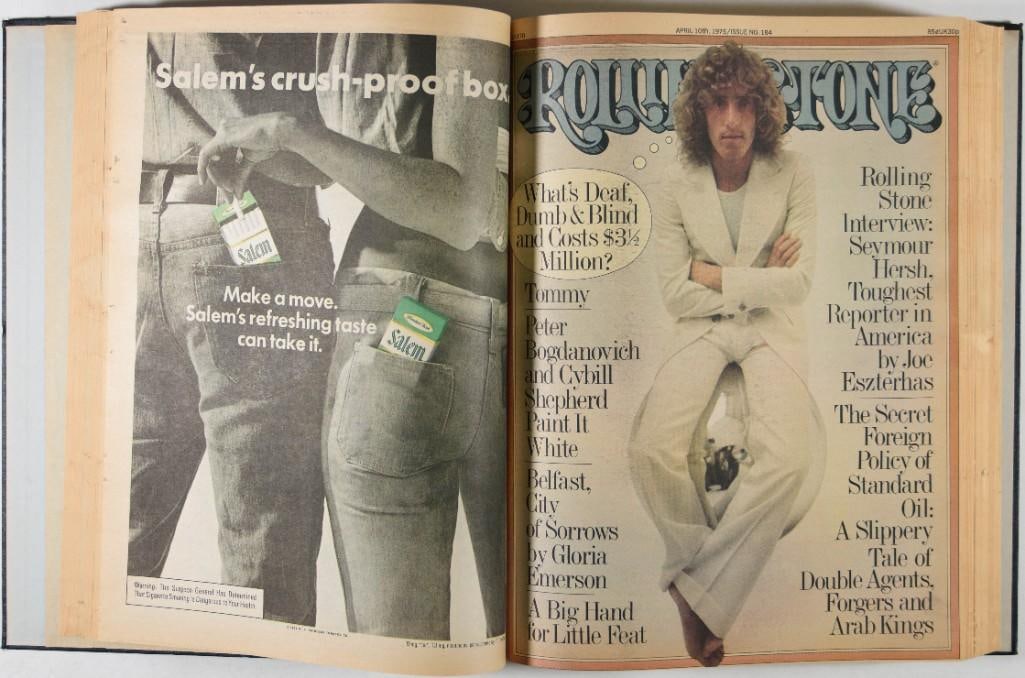 Rolling Stone Magazine Issues 181-190 Hardbound Book Extra Fine 69 - 2