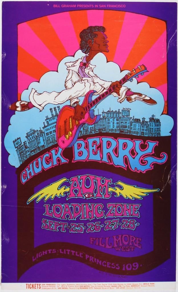 Lot of 10 Bill Graham and Family Dog Posters NG - 2