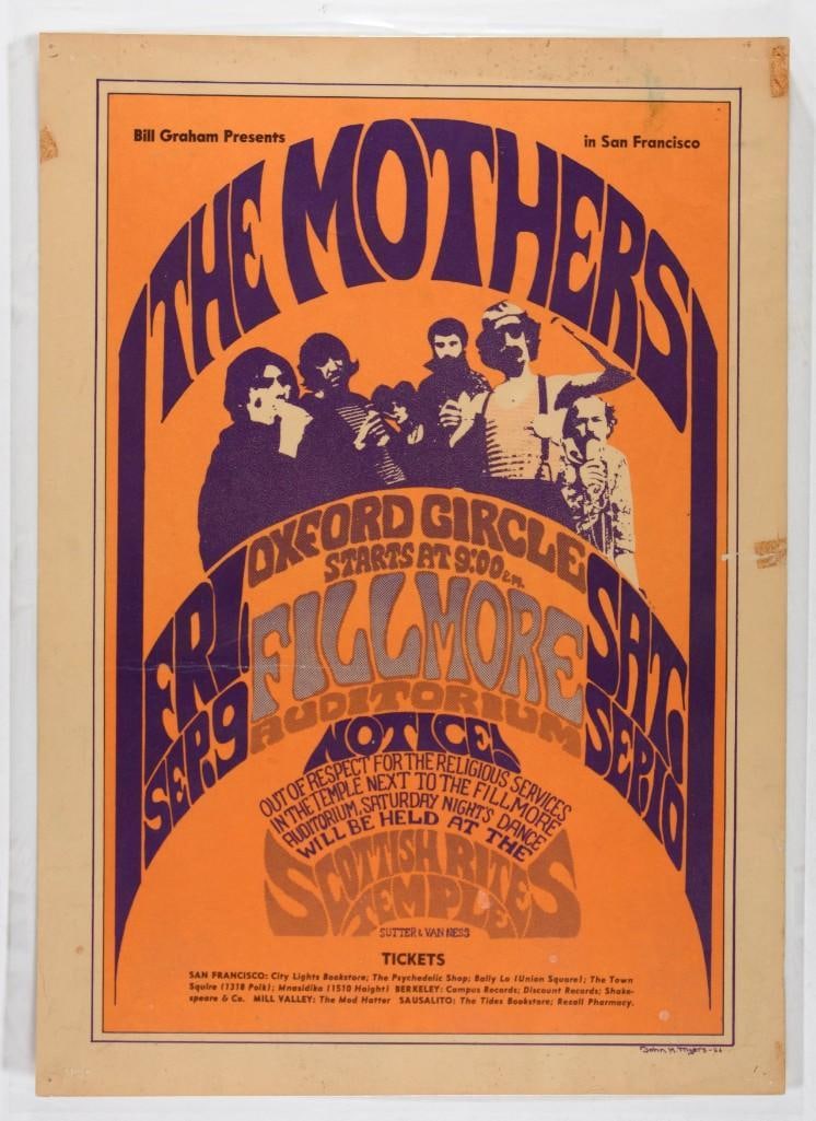 Lot of 10 Bill Graham and Family Dog Posters NG - 4
