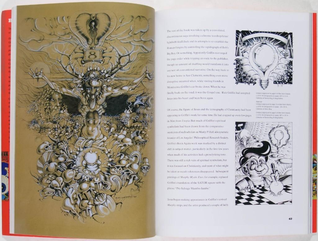 2007 Rick Griffin Heart & Torch Exhibit Laguna Art Museum Book Used - 2