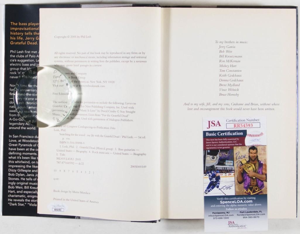 2005 Phil Lesh Searching For The Sound Signed Lesh Book - 3