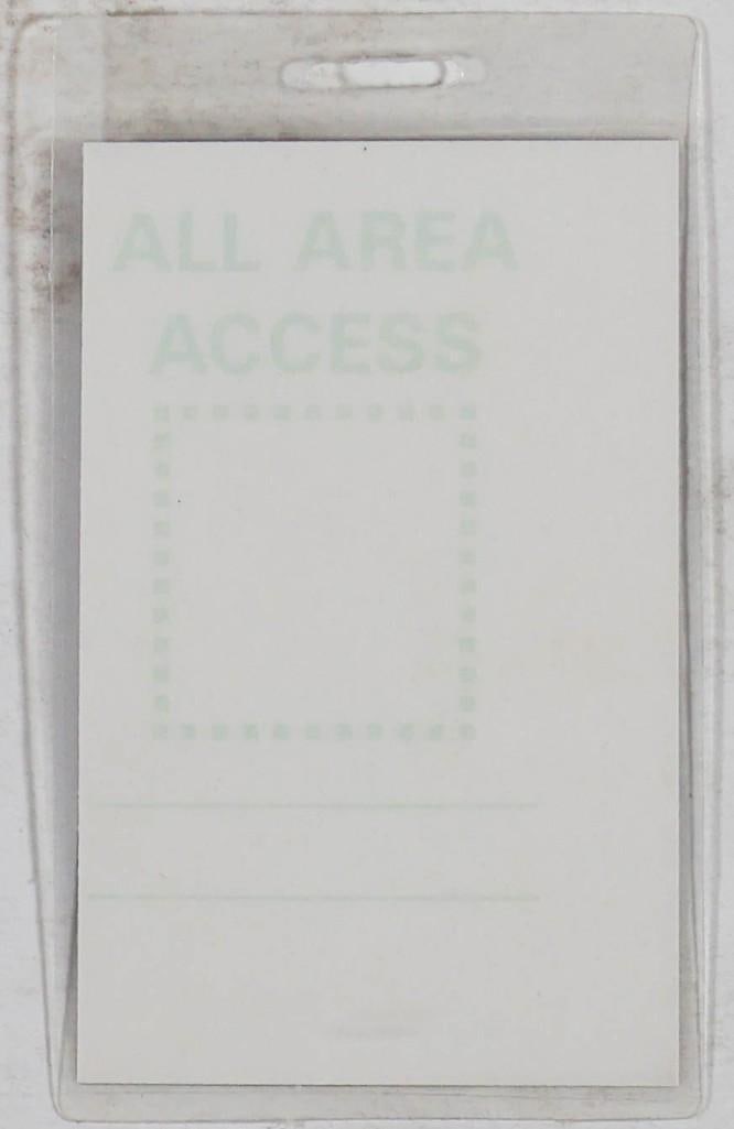 1987 Grateful Dead NYE Oakland Coliseum Working Personnel Pass NG - 2