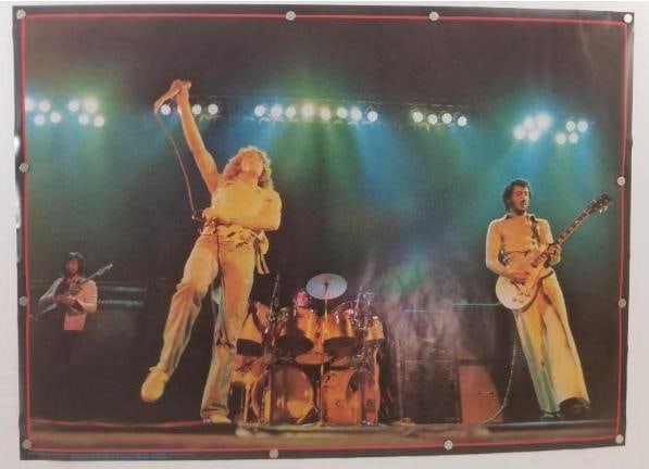 The Who Big O B167 Poster Near Mint 89 New In Package: This poster is brand new in package (still rolled, see photo). The lot cover photo is a stock screen shot placeholder photo so you can see the design of the poster. Big-O posters were UK style