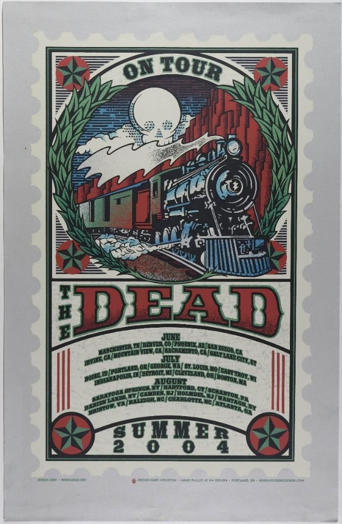 2004 The Dead Summer Tour Poster Extra Fine 67
