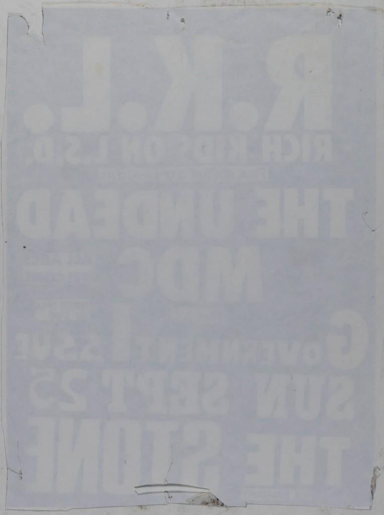 1989 RKL MDC The Stone Flyer Extra Fine 61 - 2