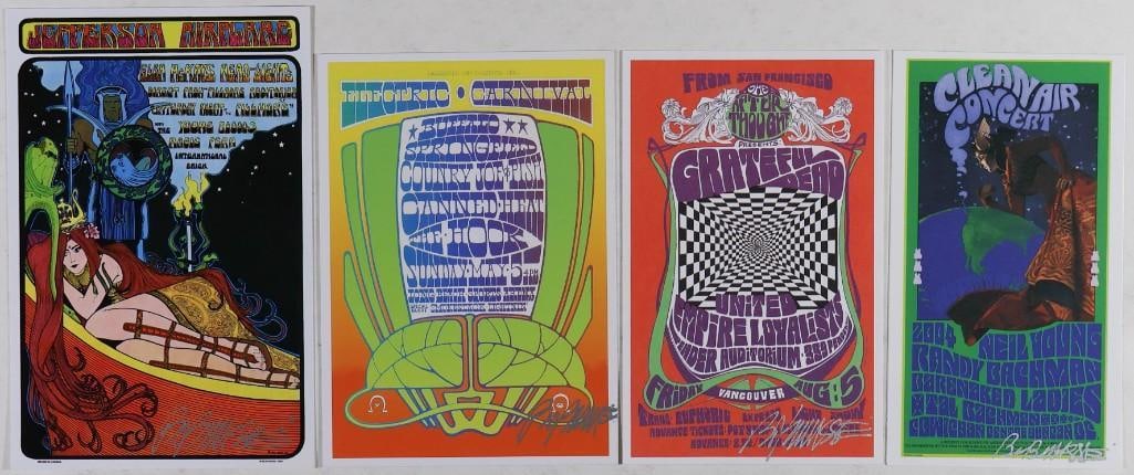 4 Bob Masse Signed Cards NG: This lot features 4 cards designed AND SIGNED by artist Bob Masse. Condition Details: SIGNED by Bob Masse --CRITICAL DETAILS-- --TITLE 4 signed Bob Masse cards --GRADE NG --PERFORMERS --VENUE --DATE