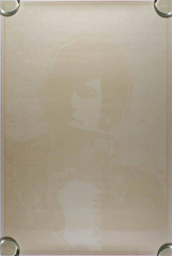 1968 Joe Roberts Jr Bob Dylan Blacklight Headshop Poster Excellent 75 - 2