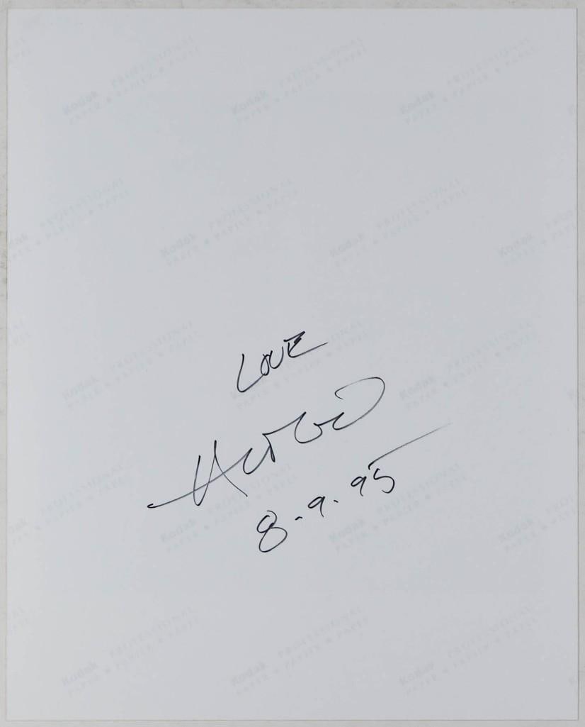 1966 Jerry Garcia Portrait Signed Herb Greene NG - 2