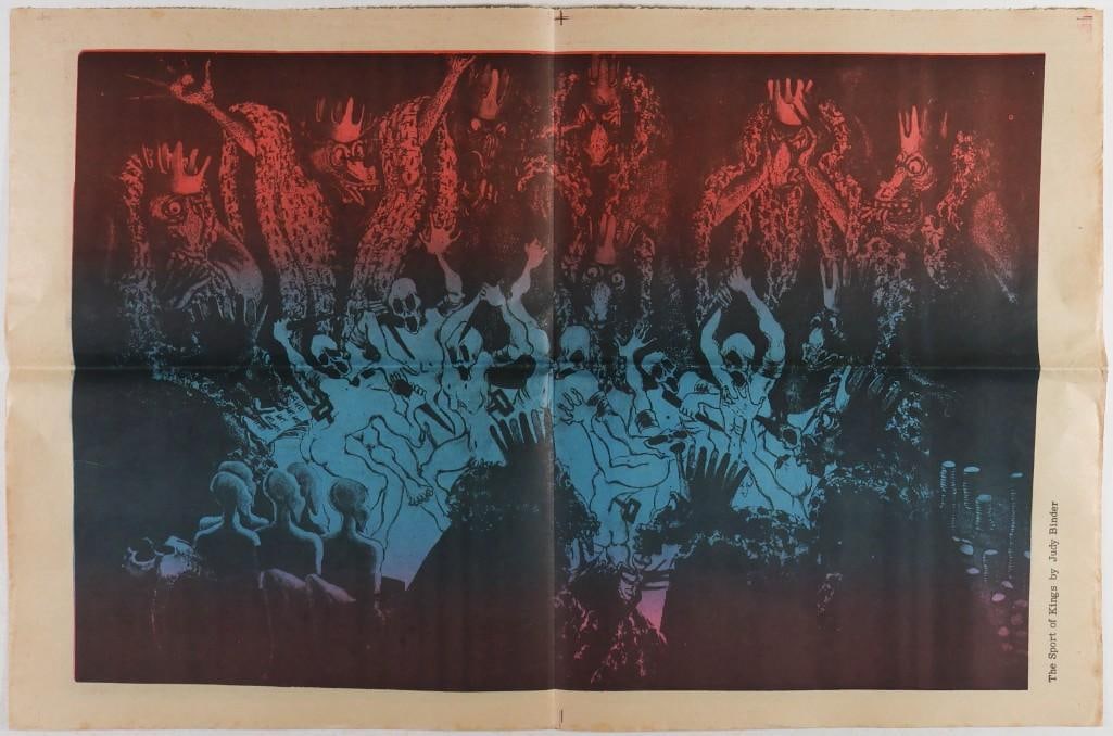 1968 The Haight Ashbury Freedom Press Underground Newspaper Extra Fine 65 - 2