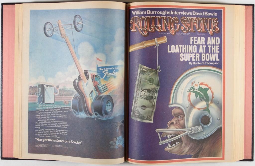 Rolling Stone Magazine Issues 151-160 Hardbound Book NG - 2