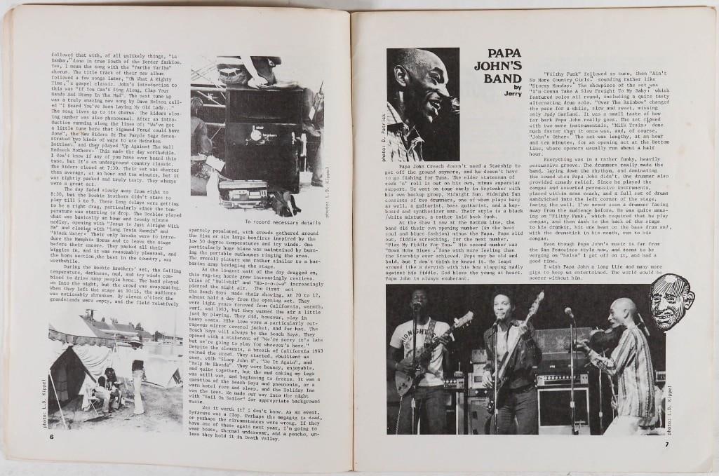 1975 Dead Relix Vol. 2 No. 6 Magazine Extra Fine 67 - 2