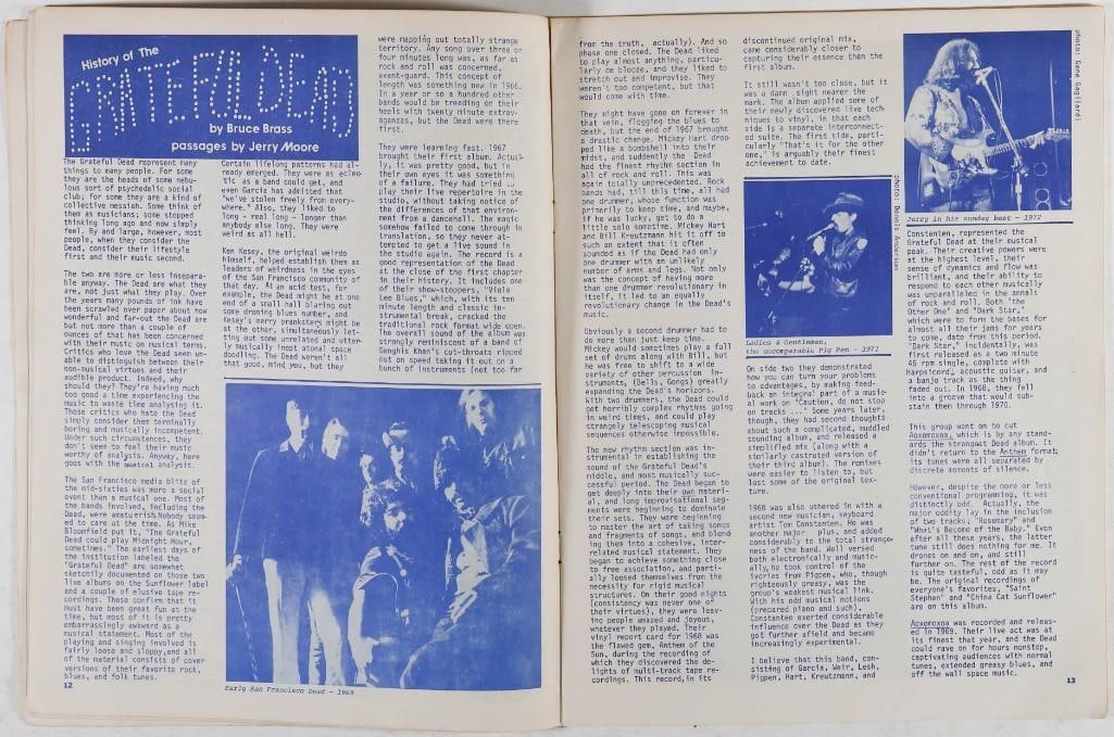 1976 Dead Relix Vol. 3 No. 4 Magazine Extra Fine 67 - 3