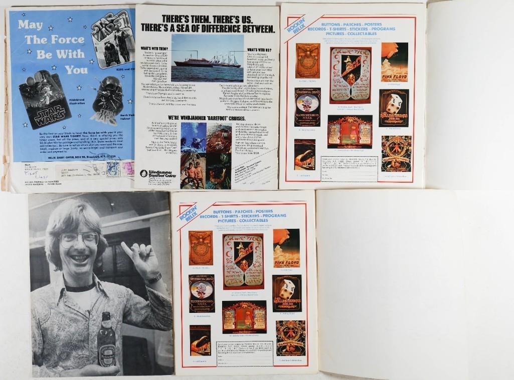 Lot of 5 Vintage Relix Magazines NG - 2