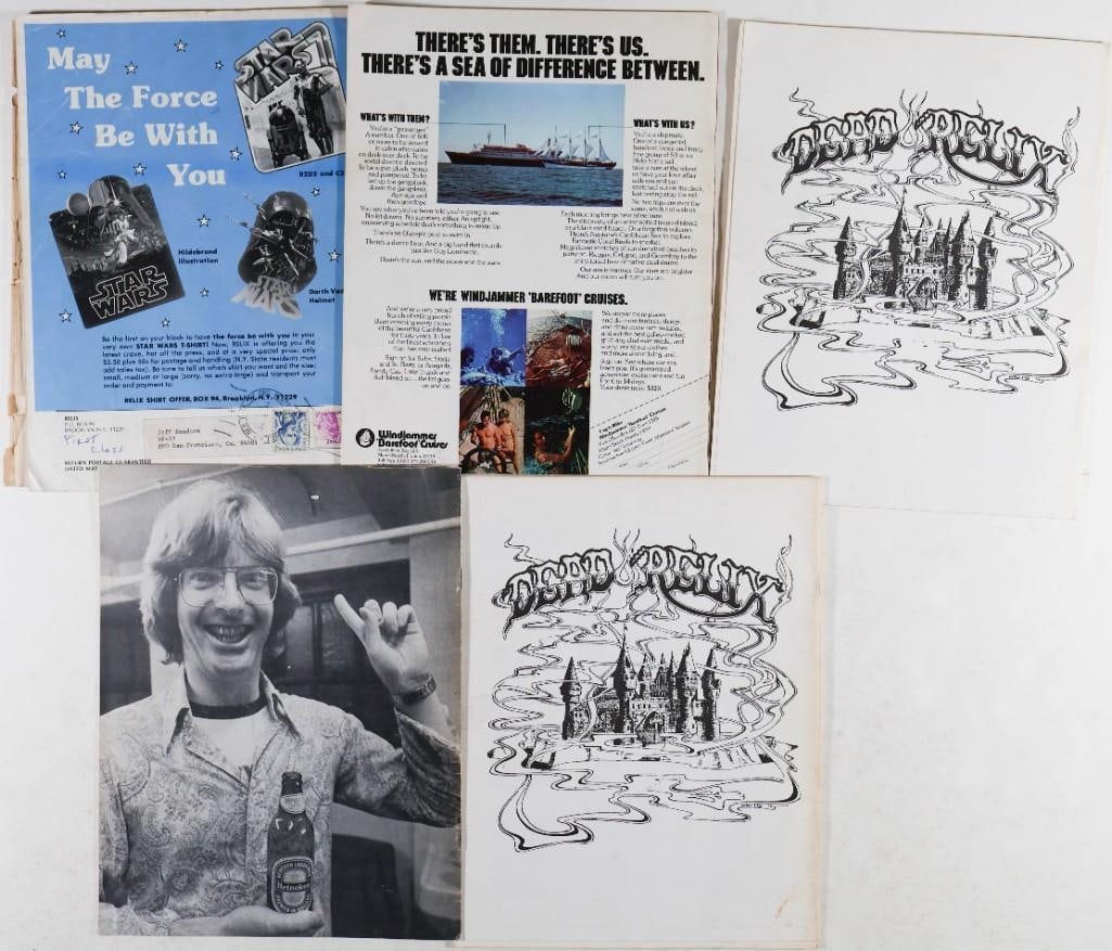 Lot of 5 Vintage Relix Magazines NG - 3