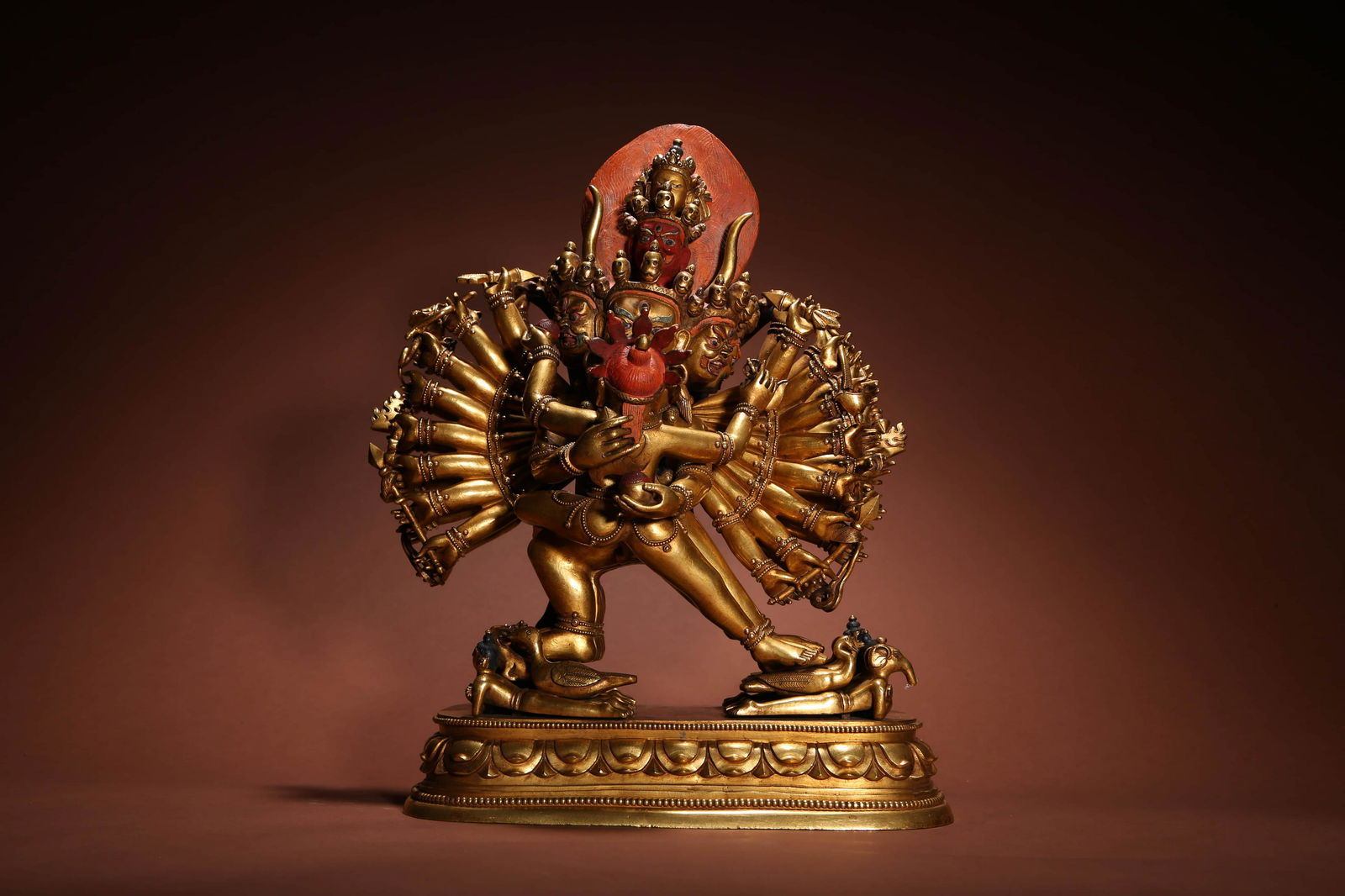 Gilt-Bronze Figure of Yamantaka (1 of 10)