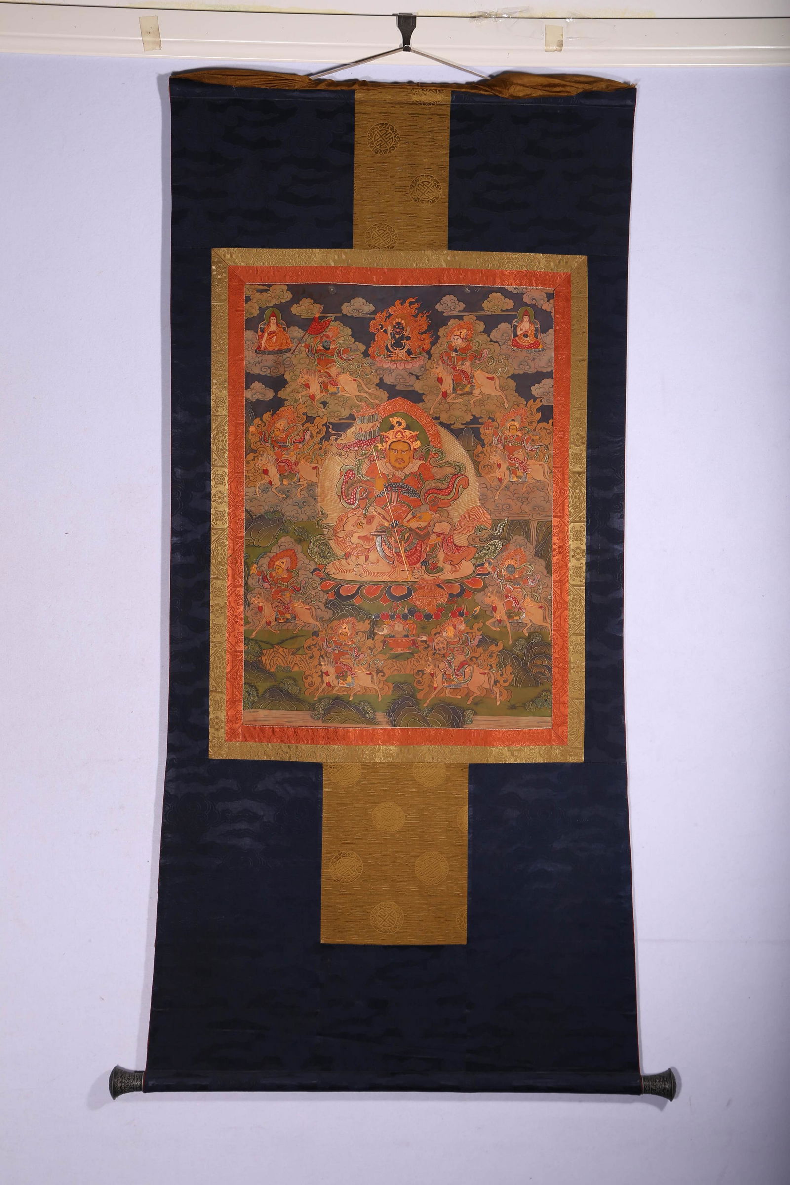 Embroidered Thangka of Vaisravana (1 of 8)