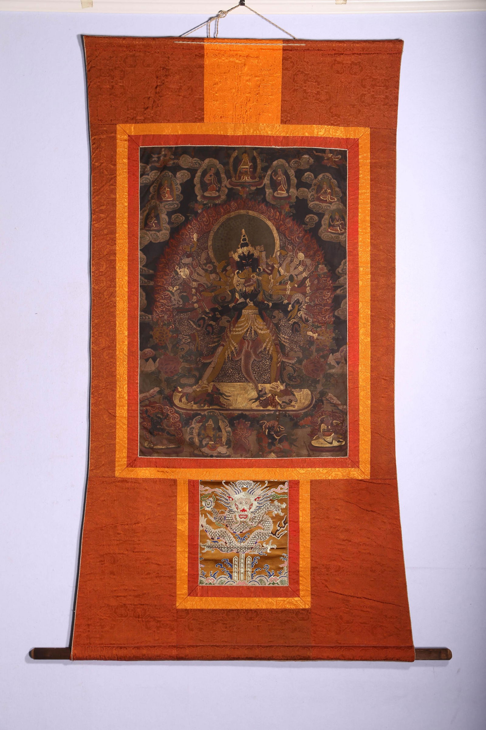 Embroidered Thangka of Kalacakravajra (1 of 7)