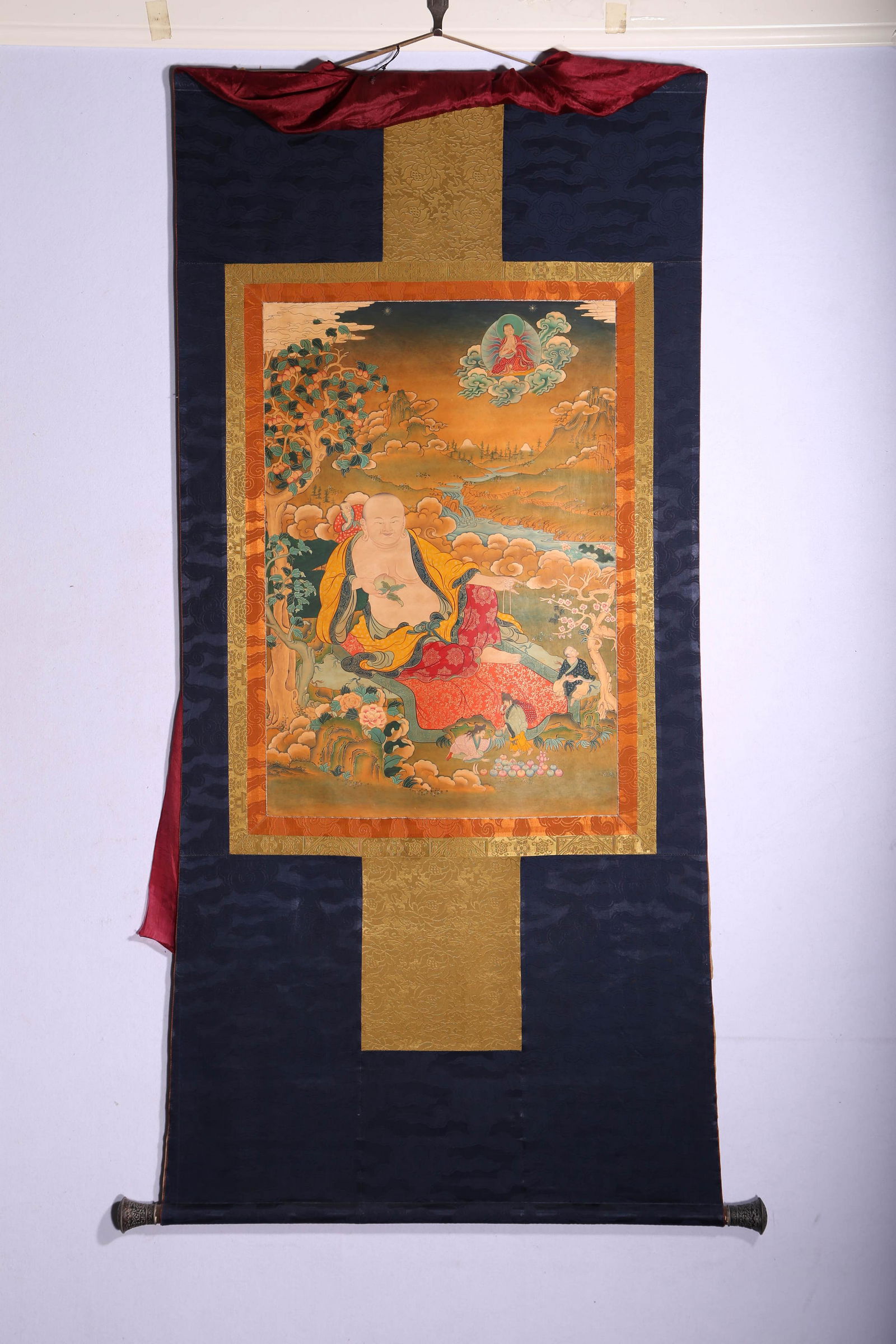 Embroidered Thangka of  Figure (1 of 7)