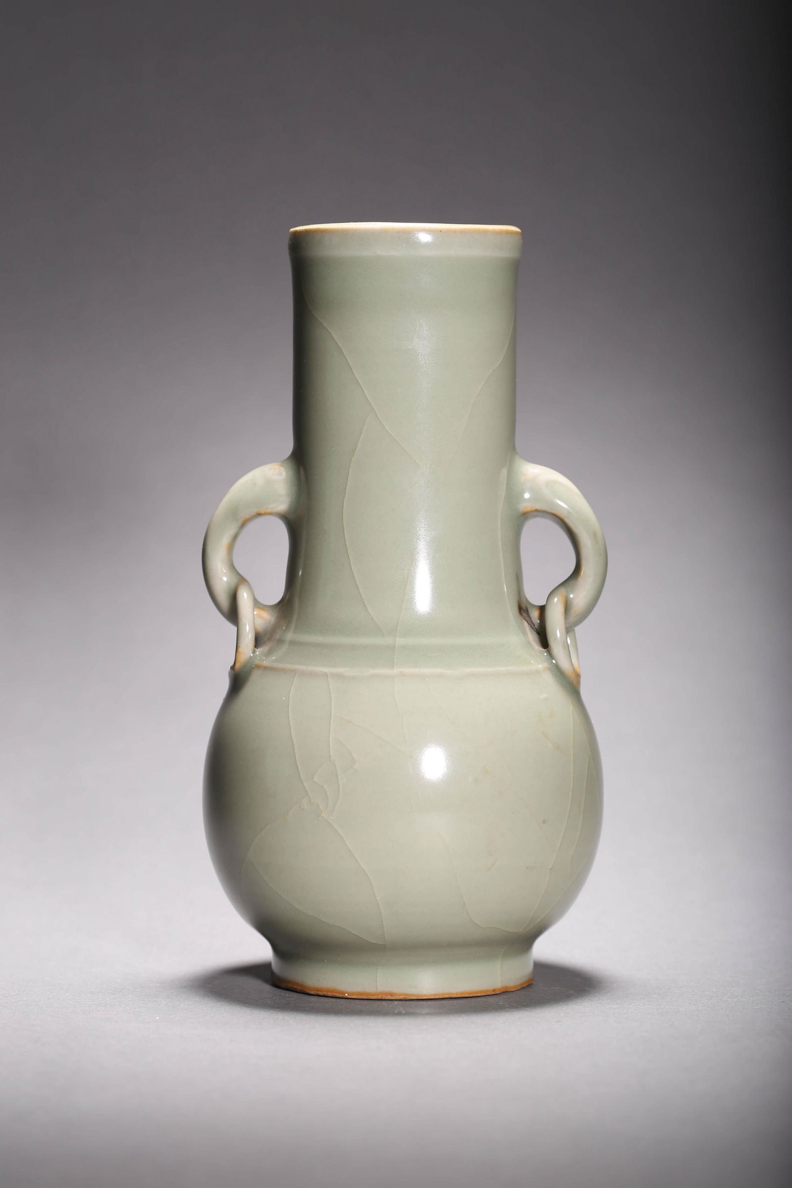 Longquan Kiln Double-Eared Vase (1 of 7)