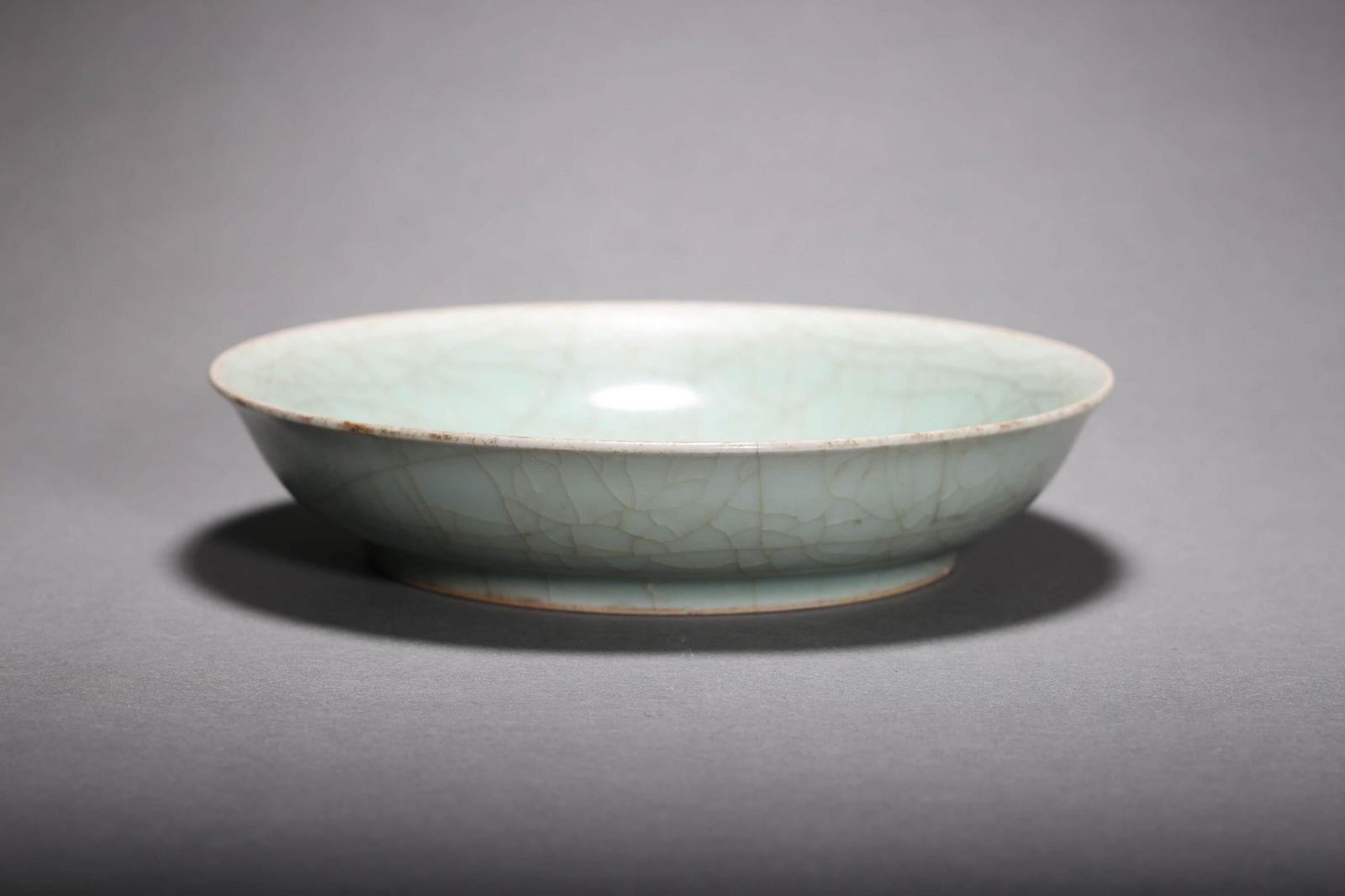 Longquan Kiln Celadon-Glazed Plate (1 of 7)
