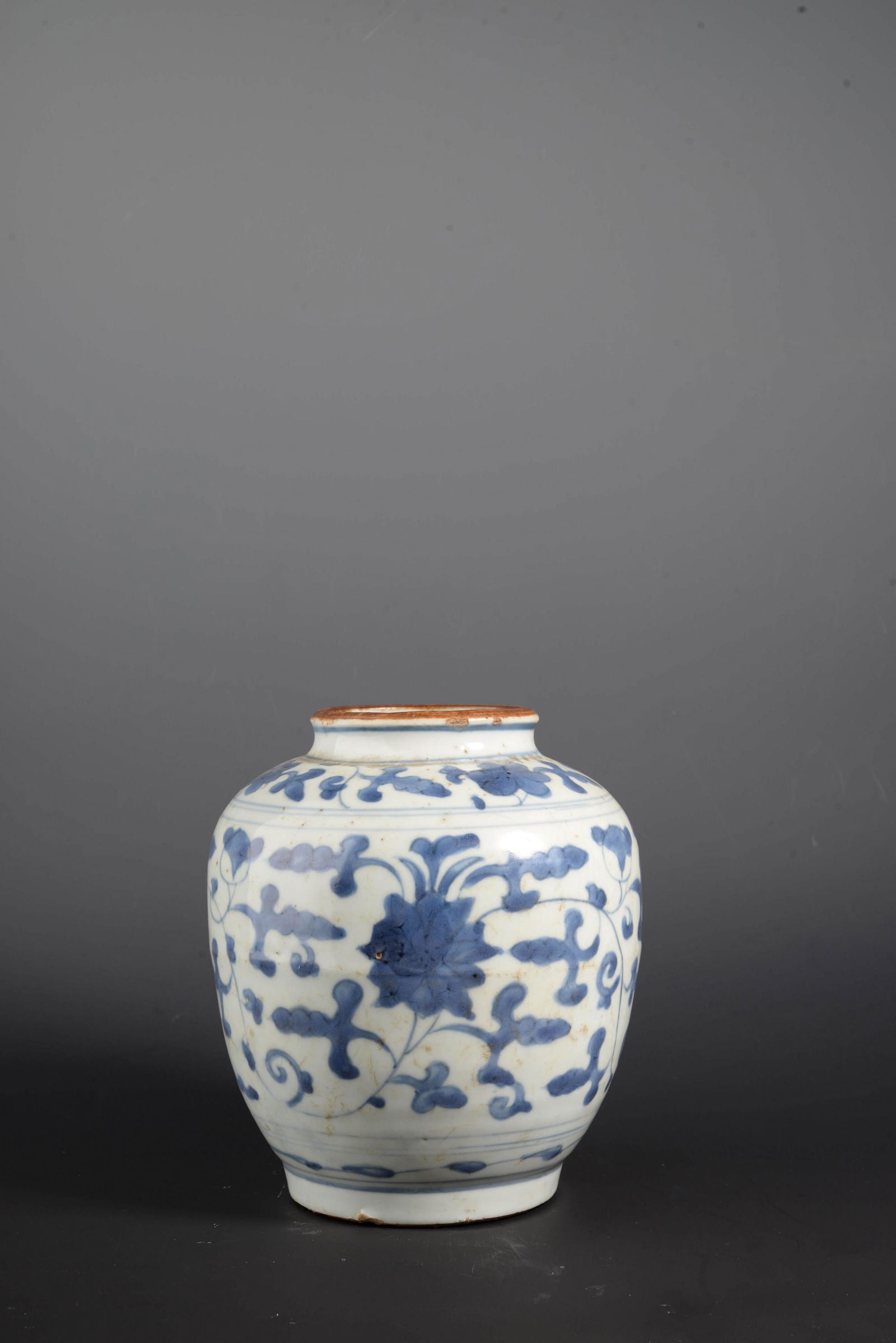 Blue and White Flower Jar (1 of 10)