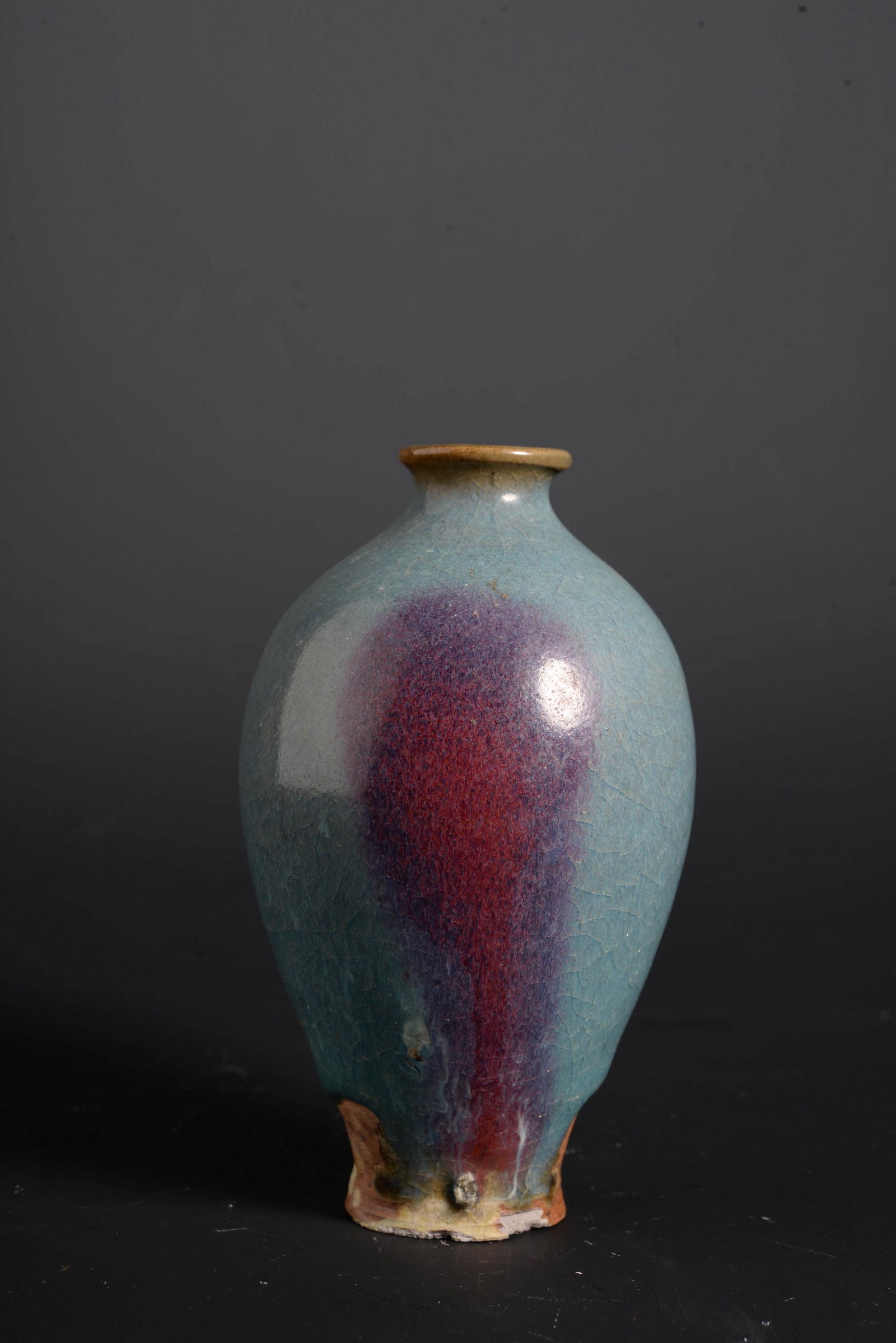 Jun Ware Purple-Splashed Vase (1 of 7)