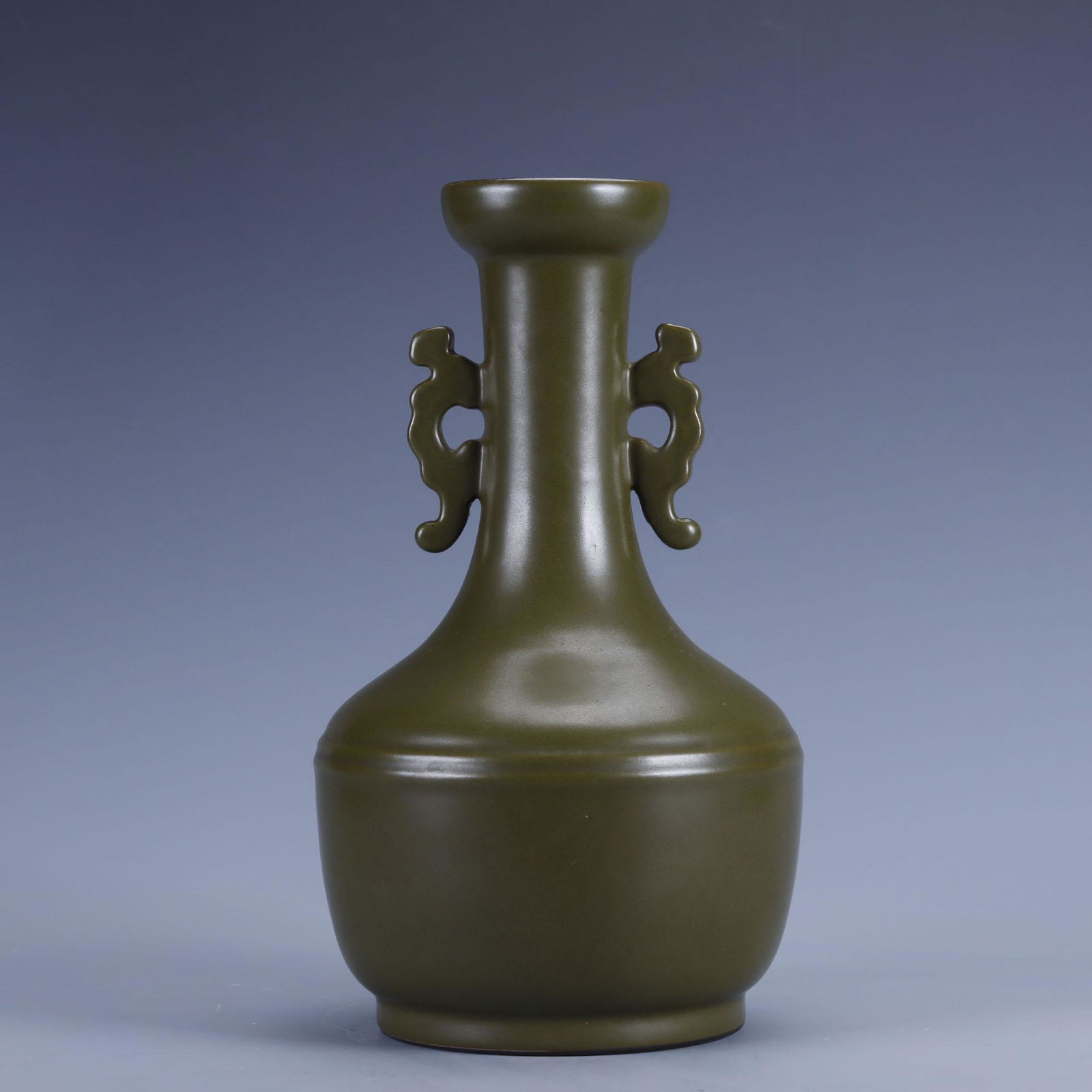 Teadust-Glazed Double-Eared Vase (1 of 9)