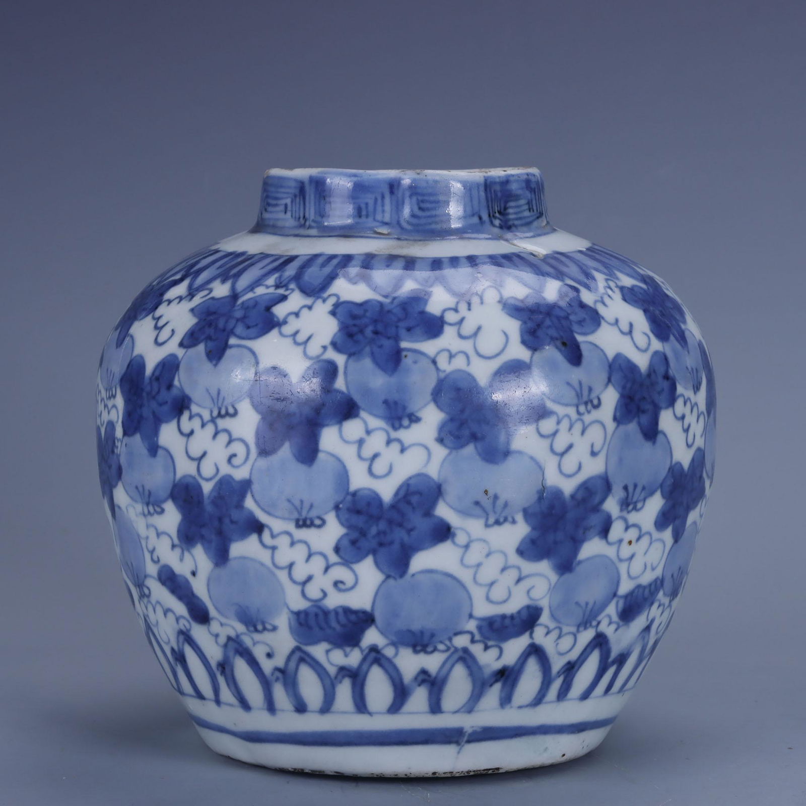 Blue and White Melon Jar (1 of 6)