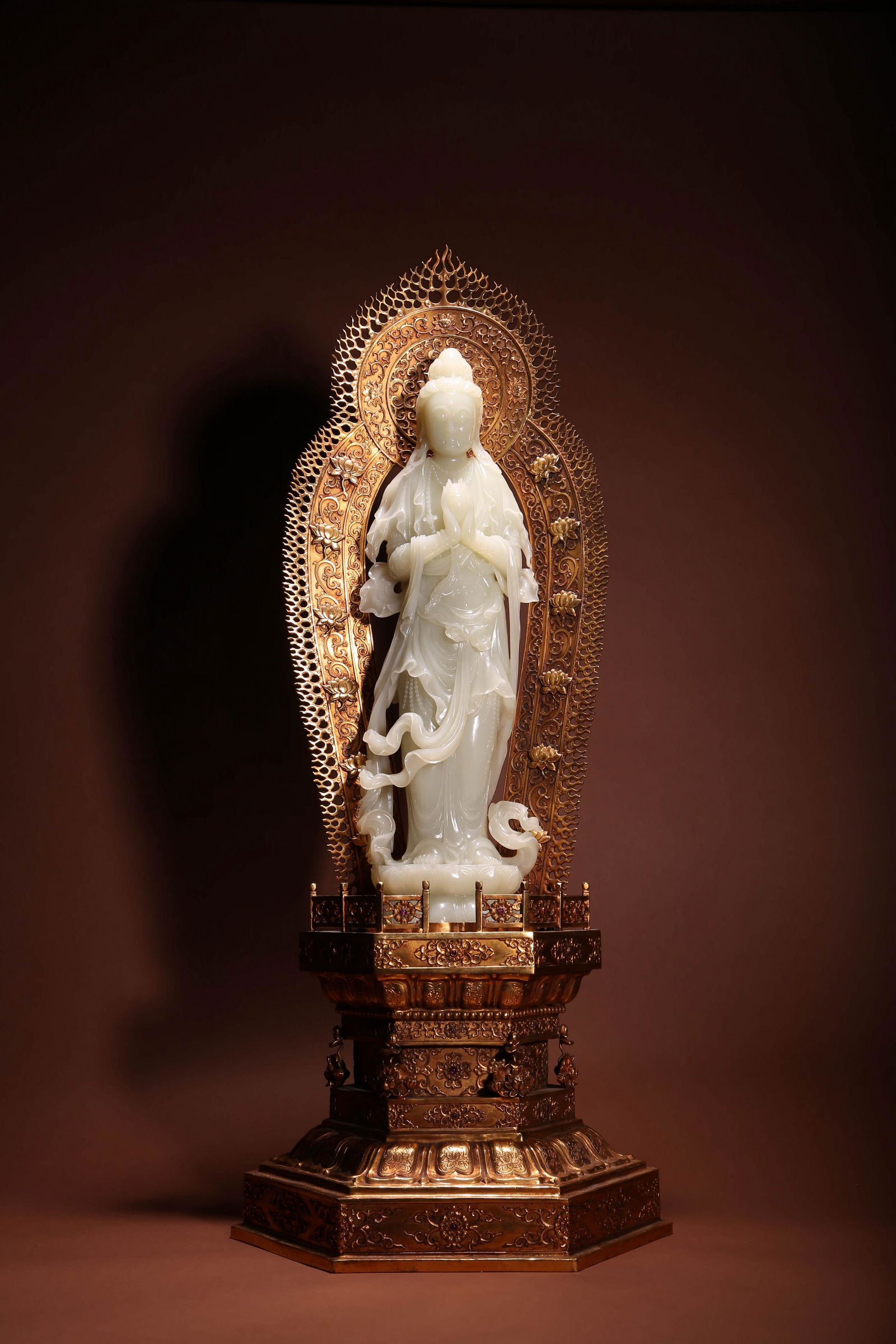 White Jade Figure of Guanyin (1 of 19)