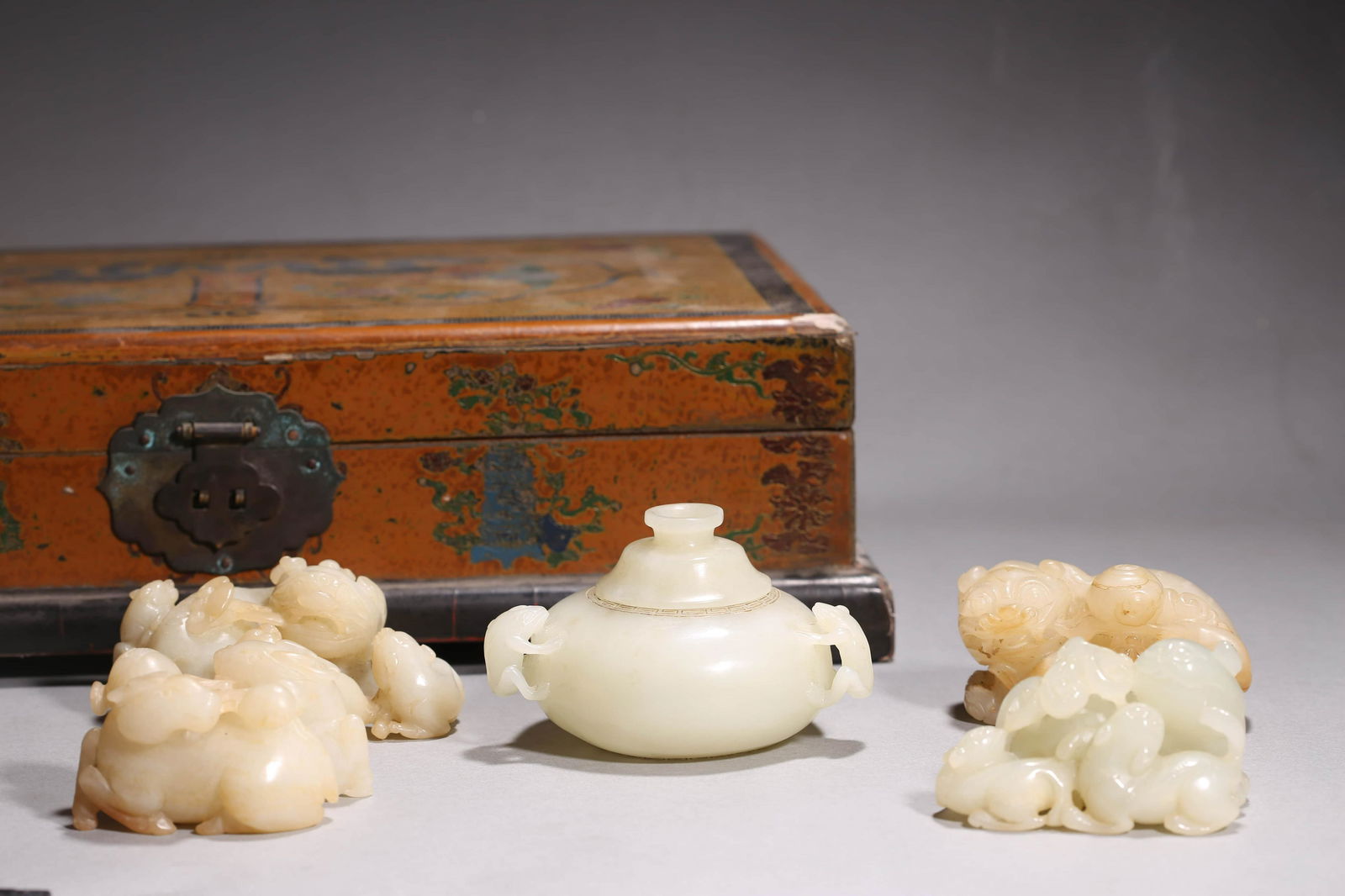 Set of Three White Jade Ornaments (1 of 20)