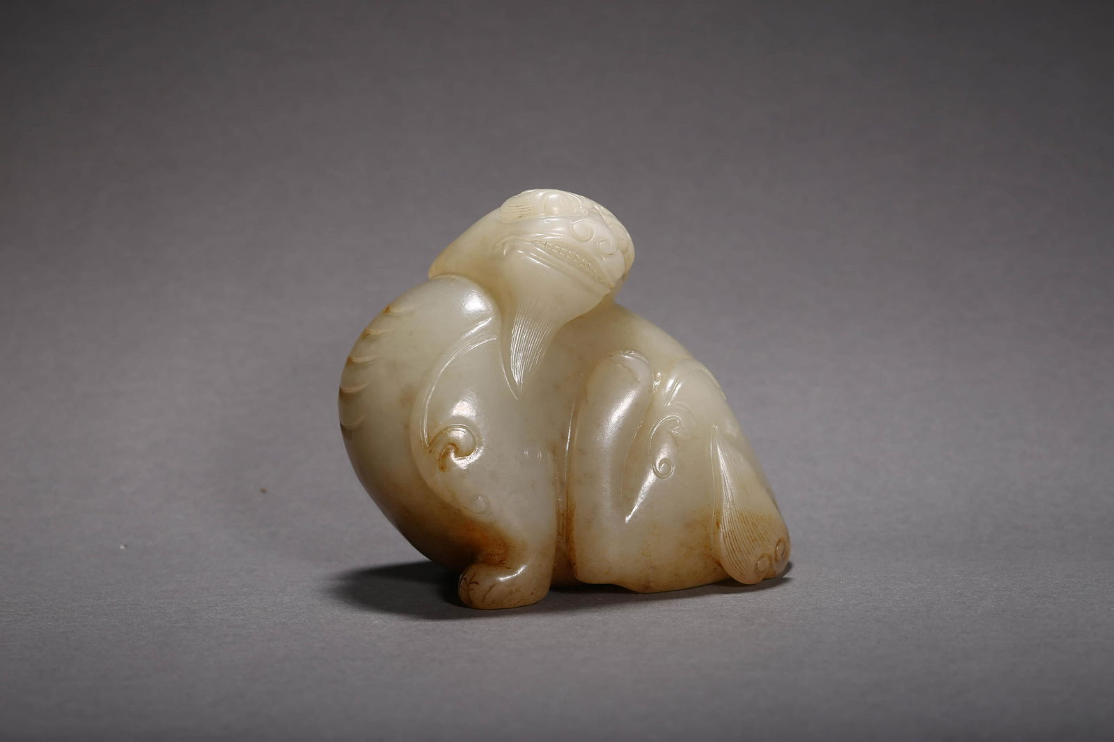 White Jade Auspicious Beast (1 of 6)